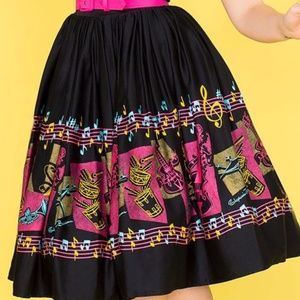 PINUP COUTURE STEPH BUSCEMA Jenny Music Skirt